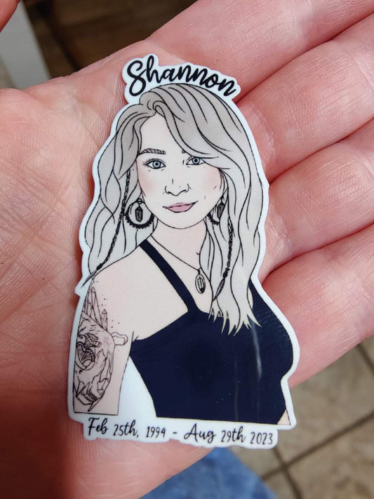 Shannon Memorial Sticker