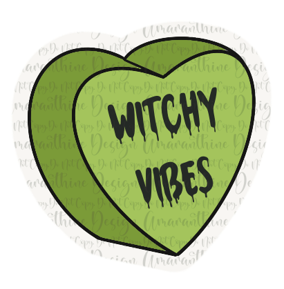 Witchy Vibes Candy Heart